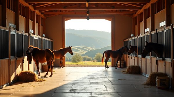 Aménagement écuries : des solutions sur-mesure pour vos chevaux